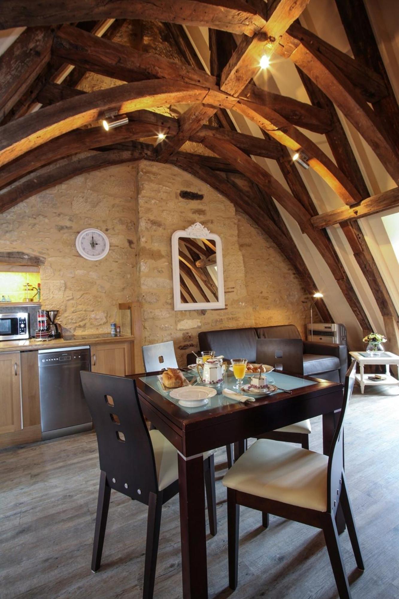 Le Grenier Du Chapitre Appartement Sarlat-la-Canéda Buitenkant foto